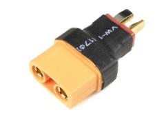 Power adapterconnector - Deans connector vrouw. <=> XT-90 connector vrouw. - 1 st